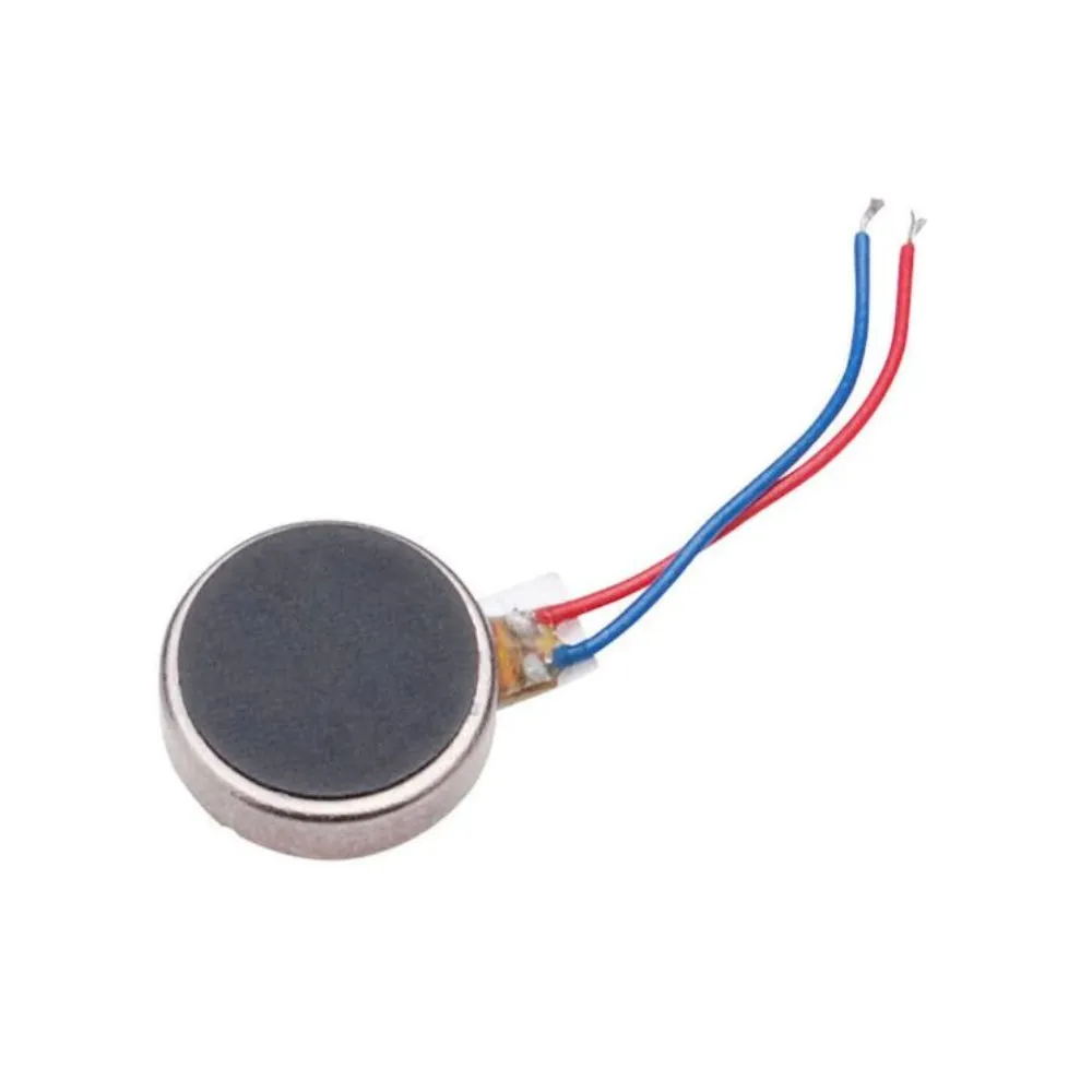 1030 10mm Diameter 3.0mm width Flat Button Coin type Micro Vibrator Motor 3V