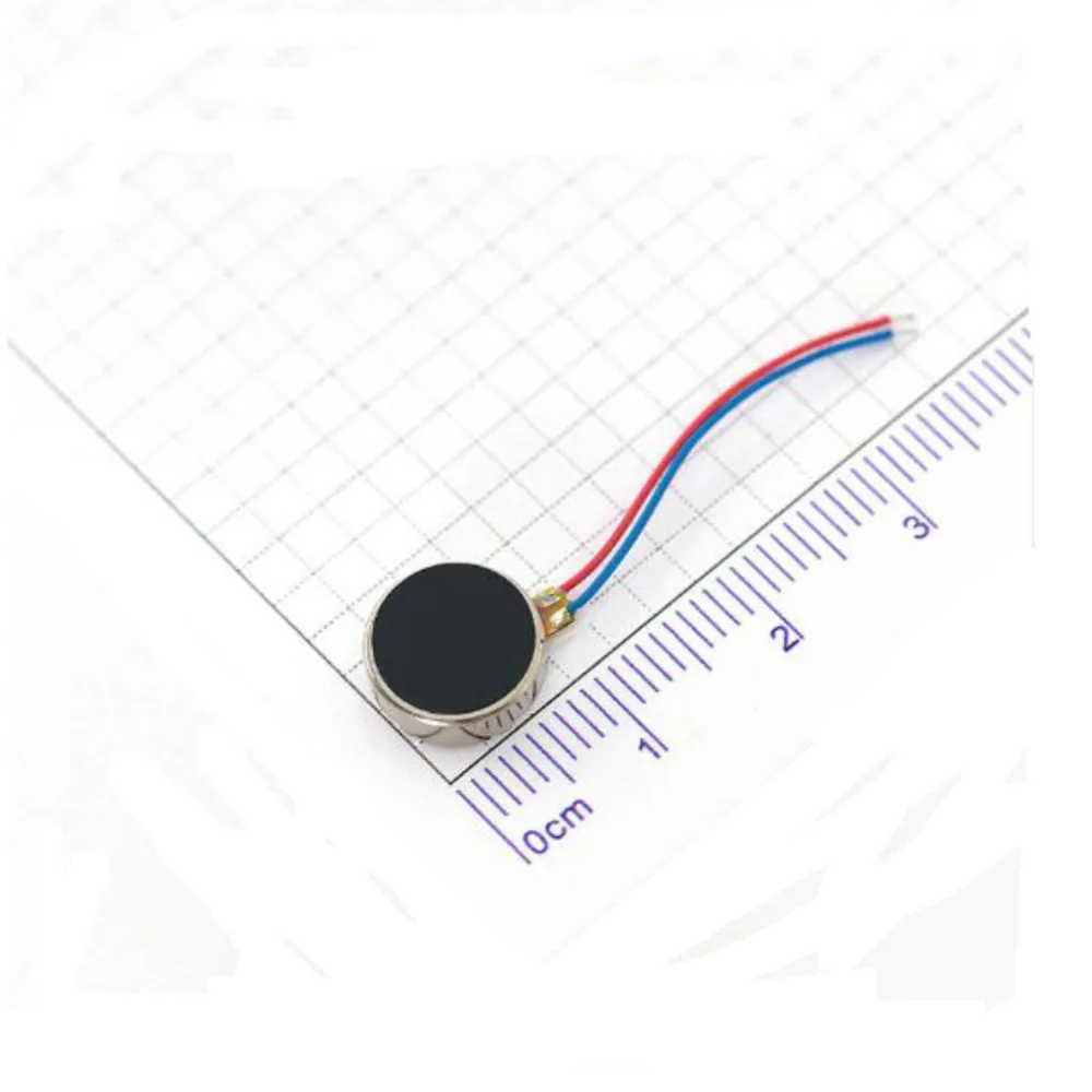 1030 10mm Diameter 3.0mm width Flat Button Coin type Micro Vibrator Motor 3V