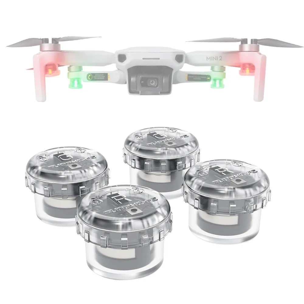2 Night Strobe Led Light for Dji Mavic 2 Mini / Air 2 Fpv - 2 Pack