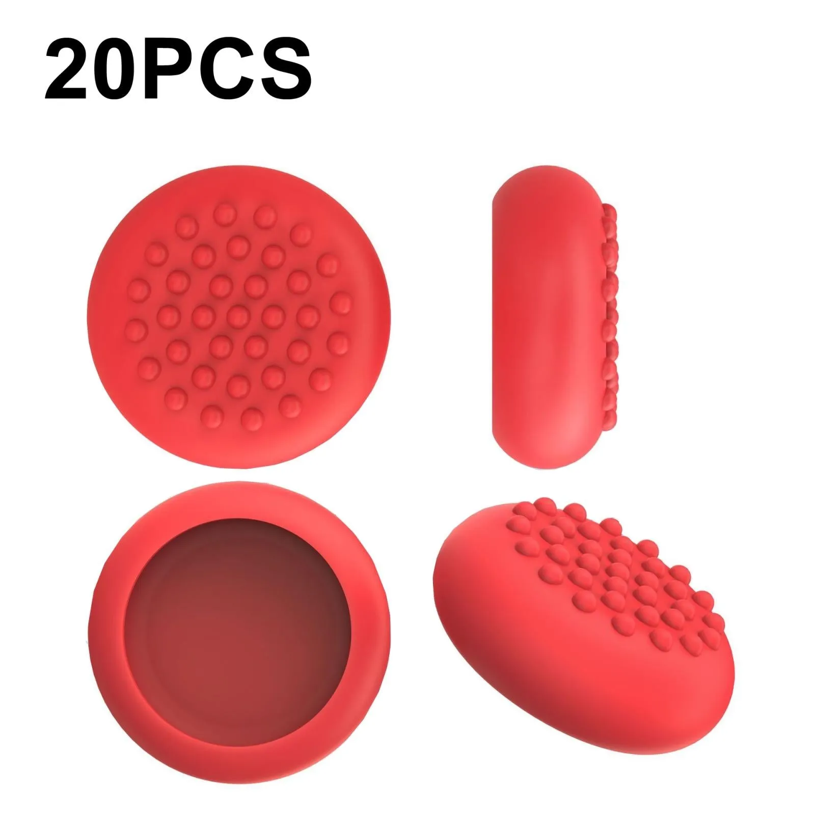 20-piece Silicone VR Handle Covers for Meta Quest 2 | Enhance Your Gaming Experience | Pink