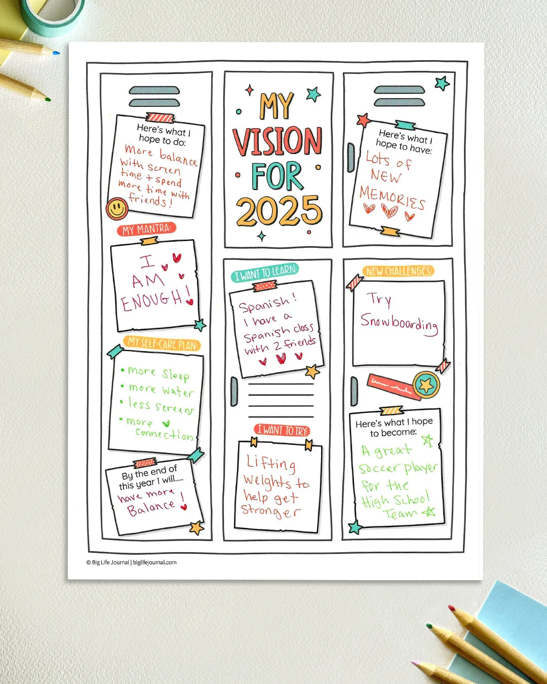 2025 New Year Kit PDF (ages 11 )