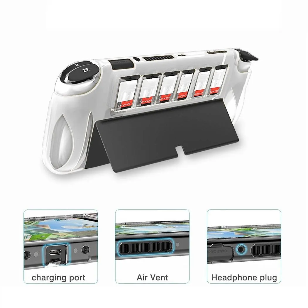 6-card Protective Shell for Switch Oled - Slim Design