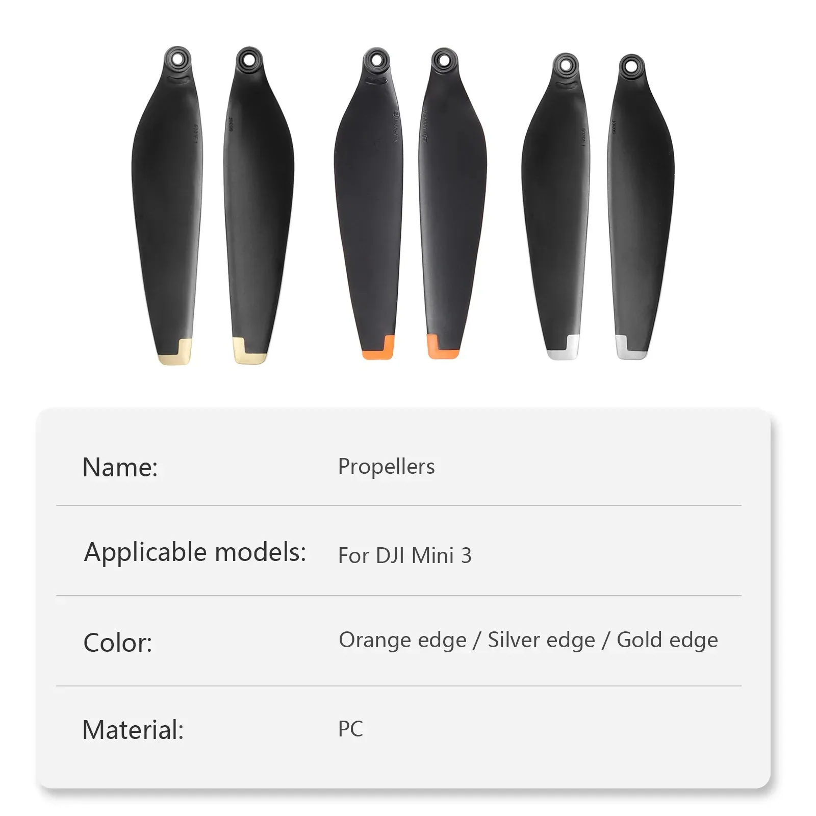 8 16 Pcs Propeller Drone Blade Light Weight Quick Release Props Blade Screw Wing for Dji Mini 3 Drone Accessories