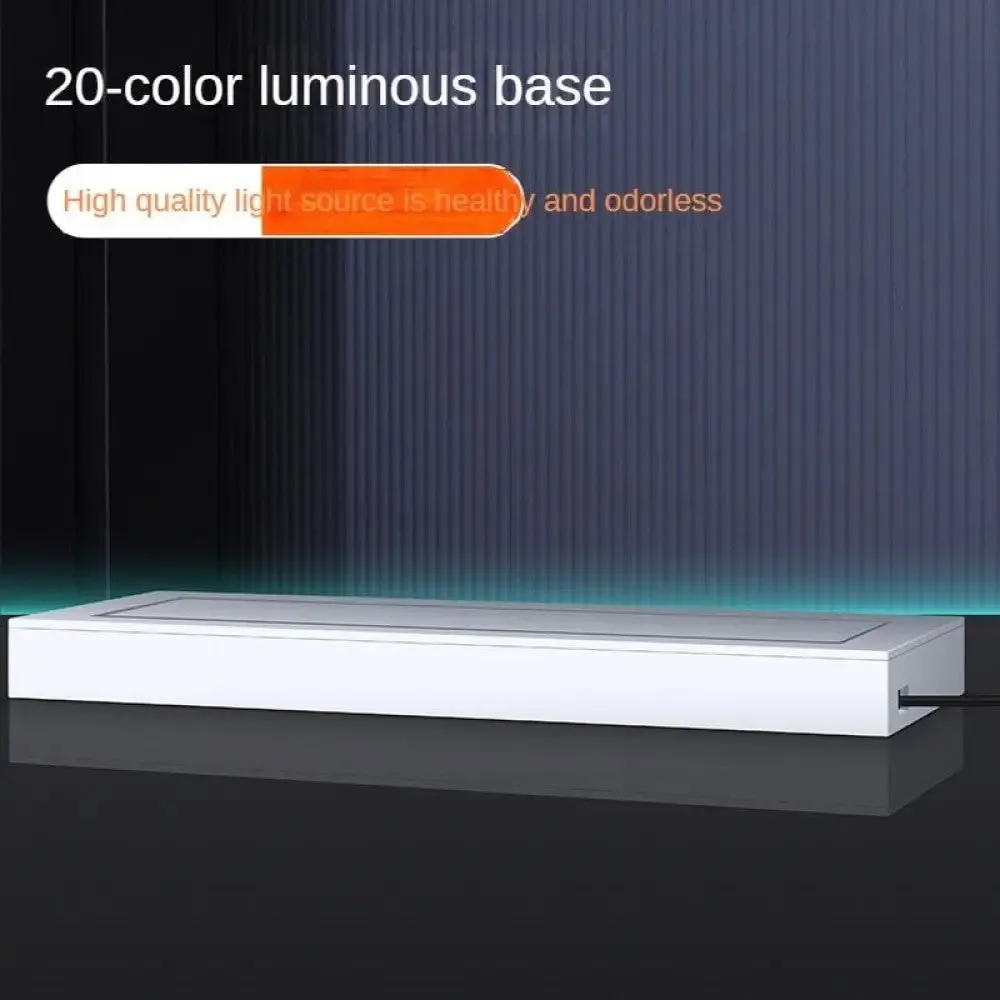 Acrylic Host Protective Dust Cover Shell Luminous Base Box for Nintendo Switch Oled