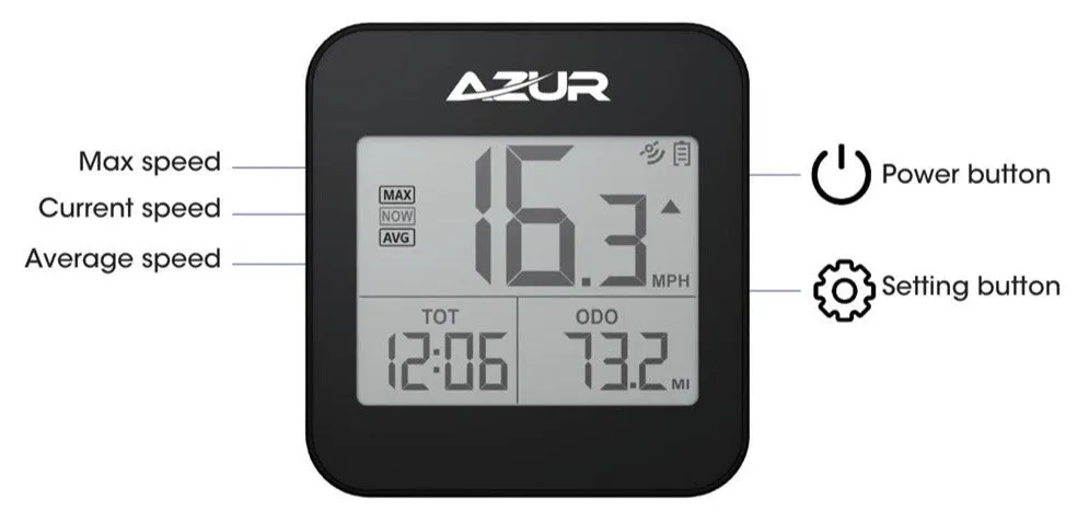 Azur G1 GPS Computer