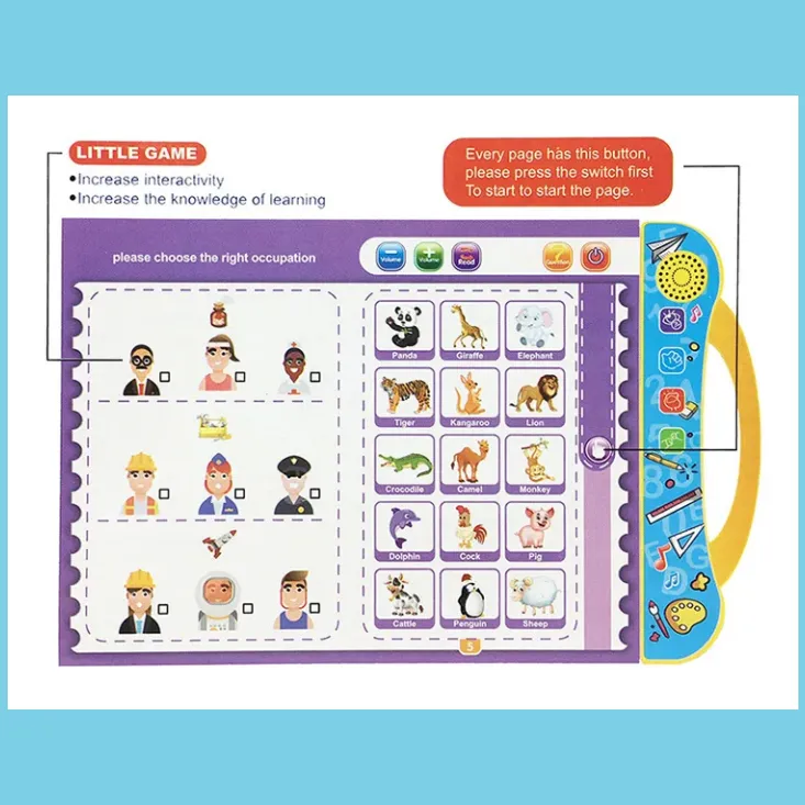 [Best Gift For Kids]Smart Pronunciation Speaking Learning Book