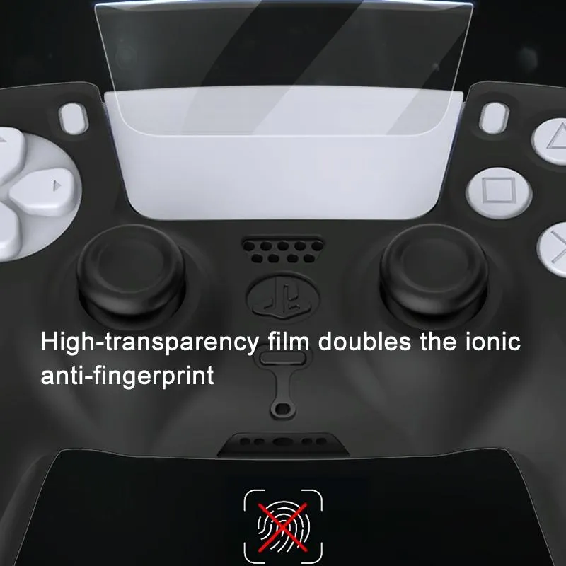Black Polka Dot Silicone Joystick Cover for Ps5 Controller