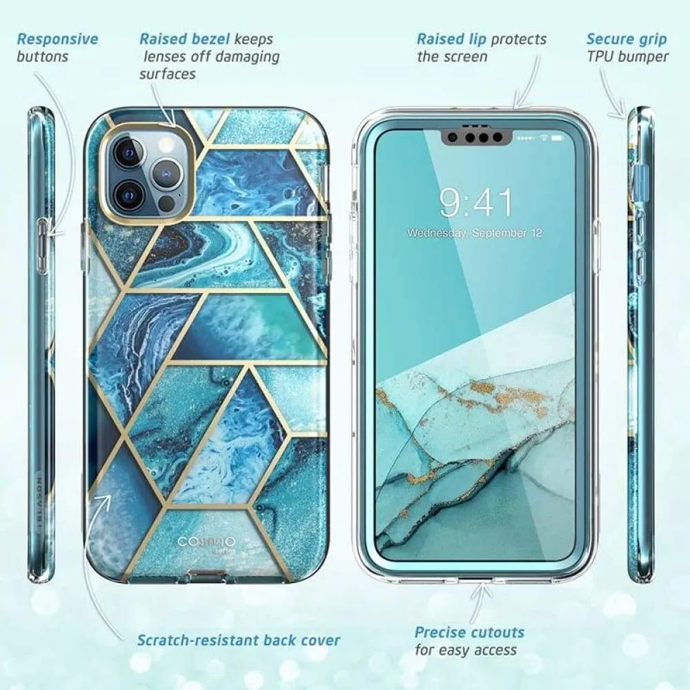 Built-in Screen Protector Stylish Case for Iphone 13 Pro Max