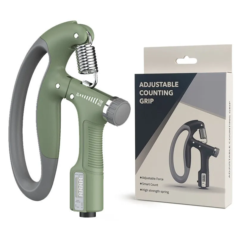 Counting Grip Strength Device For Men, Professional Hand Training, Adjustable Electronic Arm Muscle Training 10-100kg