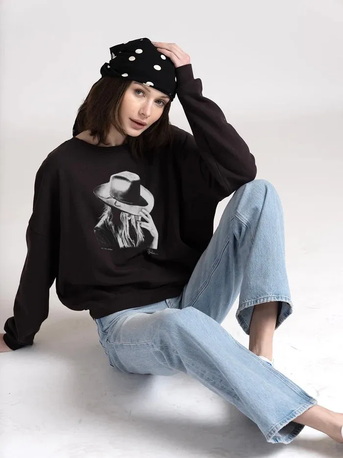 CPress Studio On the Verge Sweatshirt in Worn Black