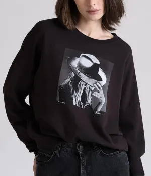 CPress Studio On the Verge Sweatshirt in Worn Black