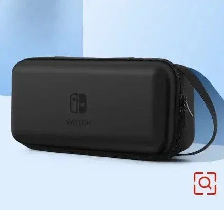 Data Frog Switch Oled Lite Handheld Storage Bag Nintendo Switch Portable Pu Carrying Case
