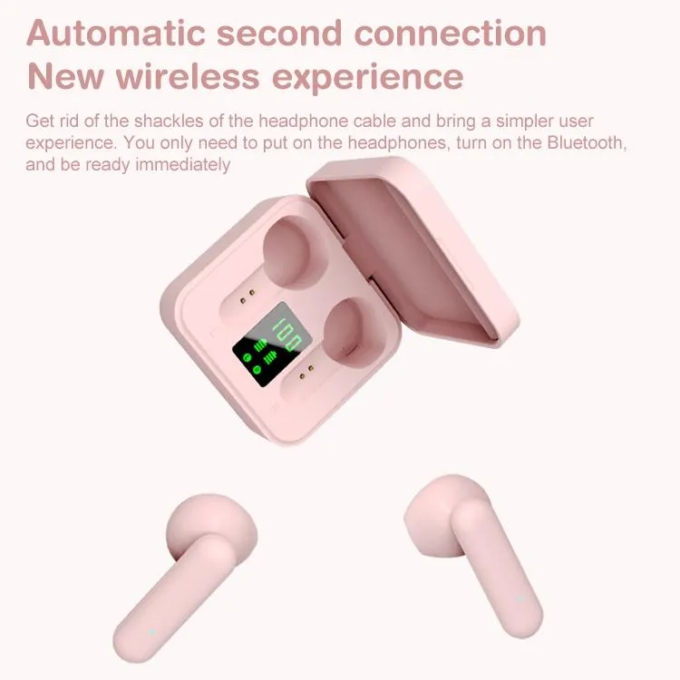 Digital Display Sports Bluetooth Earphones - Semi-in-ear - Ete-16 Tws