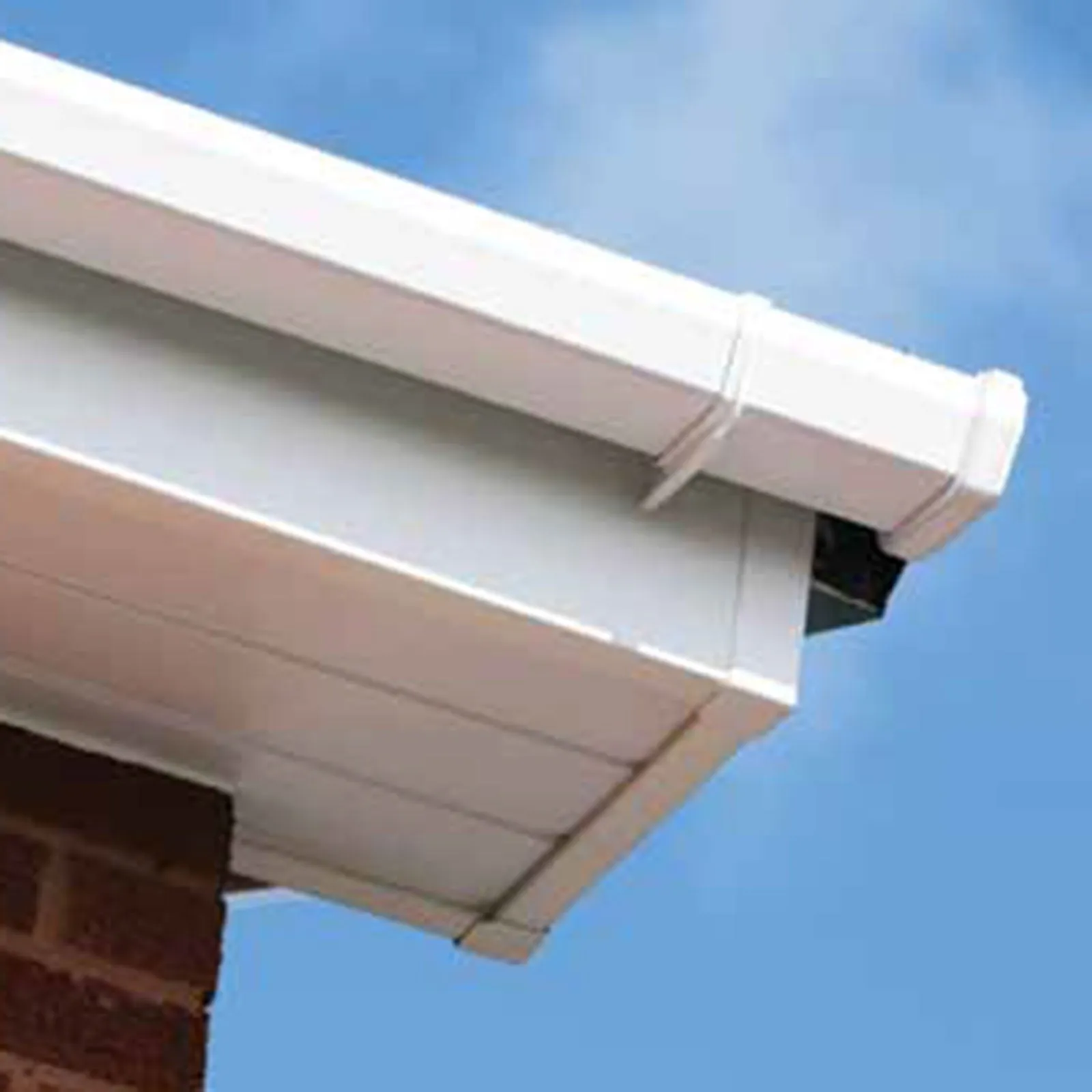 Fascia Board 90° External Corner Trim