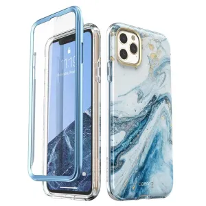 For Iphone 11 Pro Case with Built-in Screen Protector Cosmo Full Shinning Glitter
