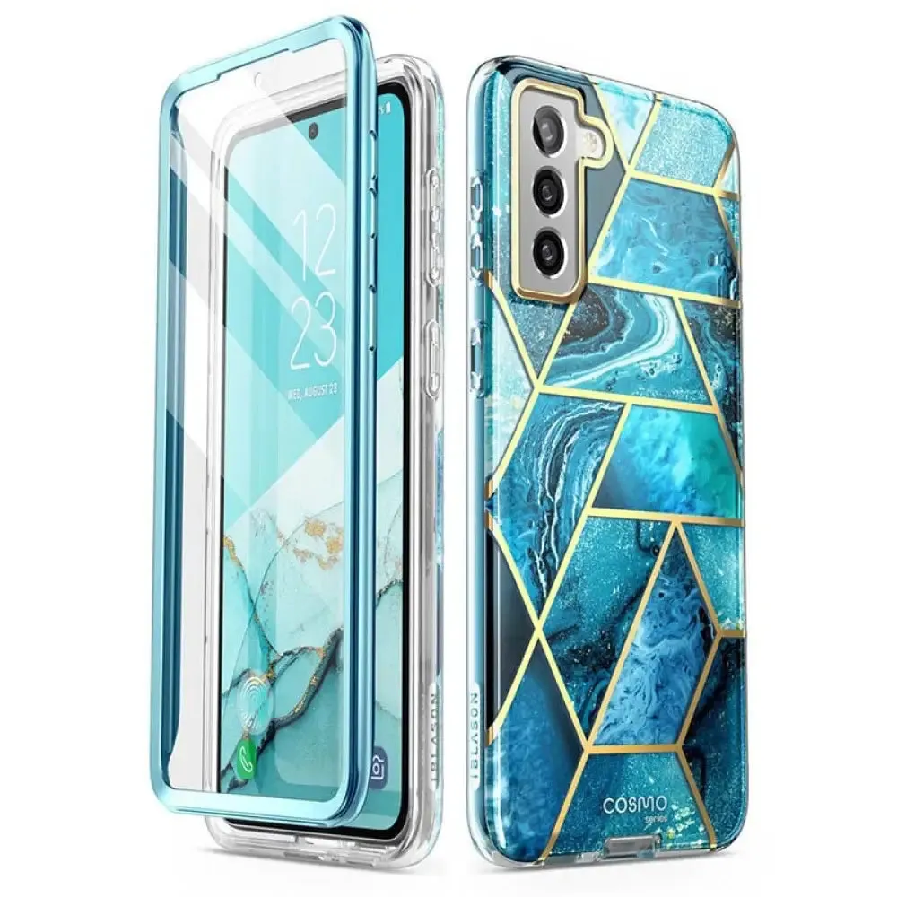 For Samsung Galaxy S22 Plus Case (2022) I-blason Cosmo Slim Stylish Protective Bumper Case with Built-in Screen Protector