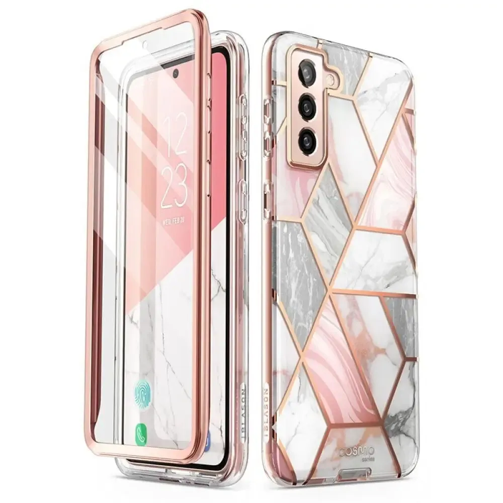 For Samsung Galaxy S22 Plus Case (2022) I-blason Cosmo Slim Stylish Protective Bumper Case with Built-in Screen Protector