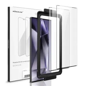 For Samsung Galaxy S23 / S22 / S24 Ultra 2pcs Full Glue Full Cover Soft Film Screen Protector with Tool