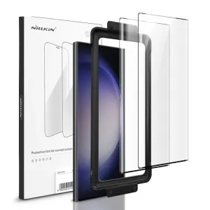 For Samsung Galaxy S24 / S24  2pcs Full Glue Ultra Full Cover Soft Film Screen Protector with Tool