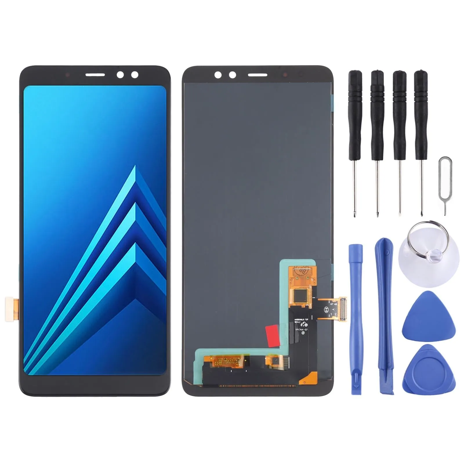 Full Assembly Oled Lcd Screen for Samsung Galaxy A8 2018 with Digitizer