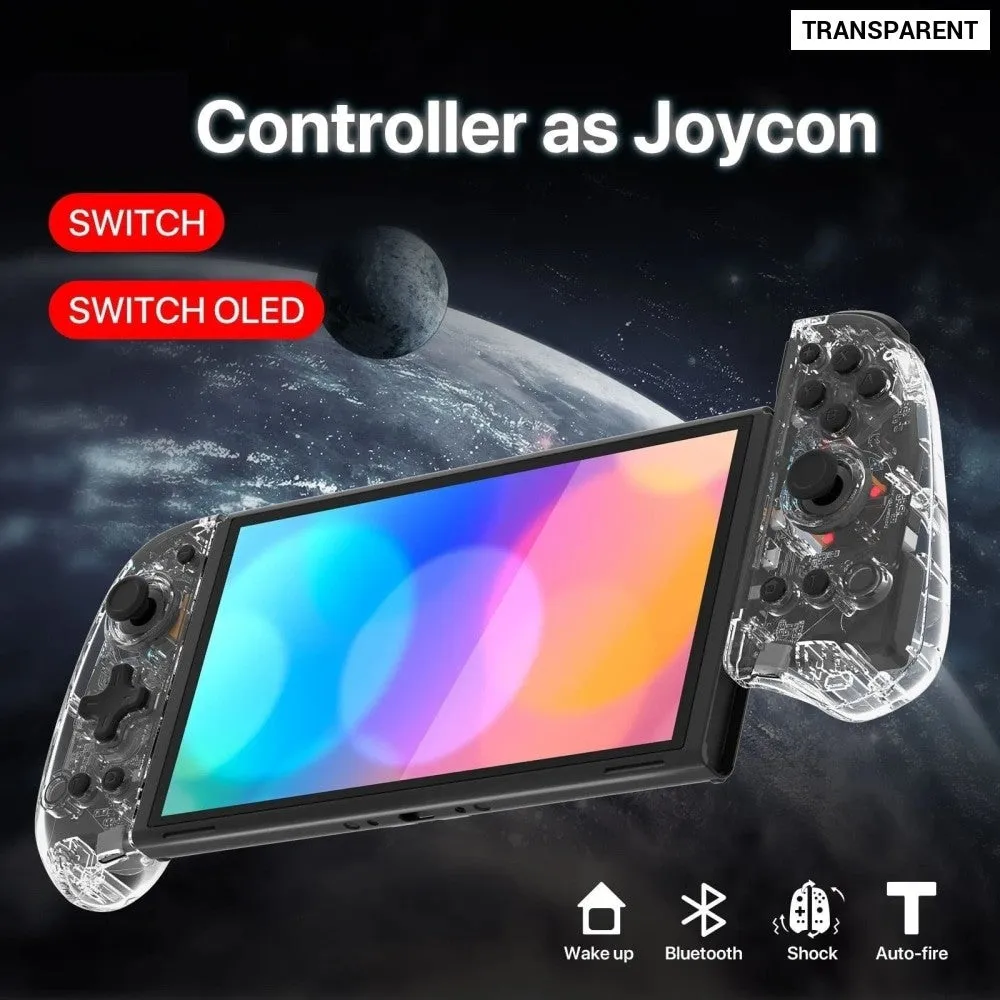 Genius Joypad Auto Fire Wake Up Function Compatible Nintendo Switch/lite/oled