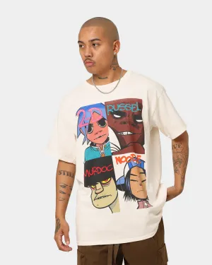 Gorillaz Face Grid T-Shirt Off White