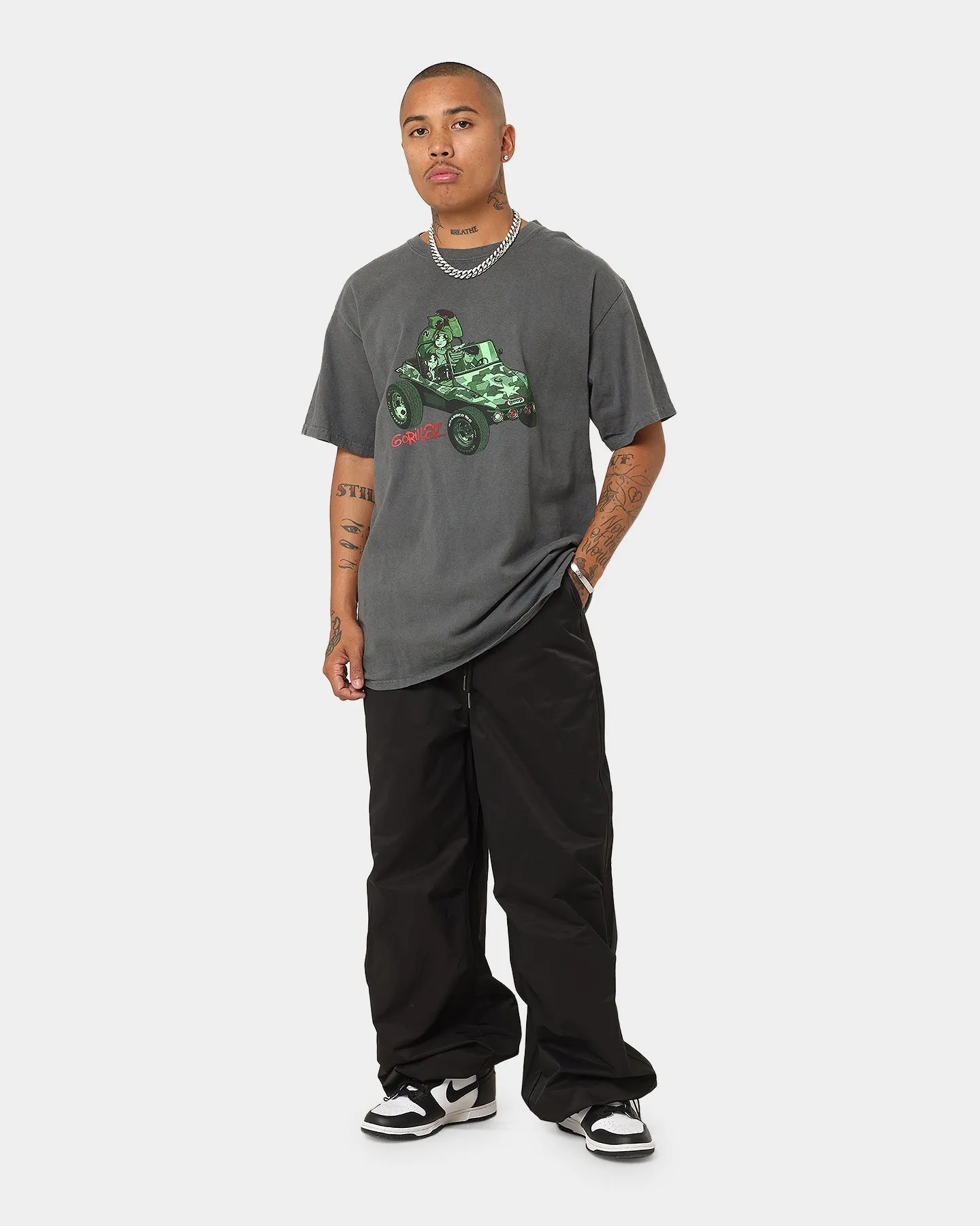 Gorillaz Green Geep T-Shirt Navy