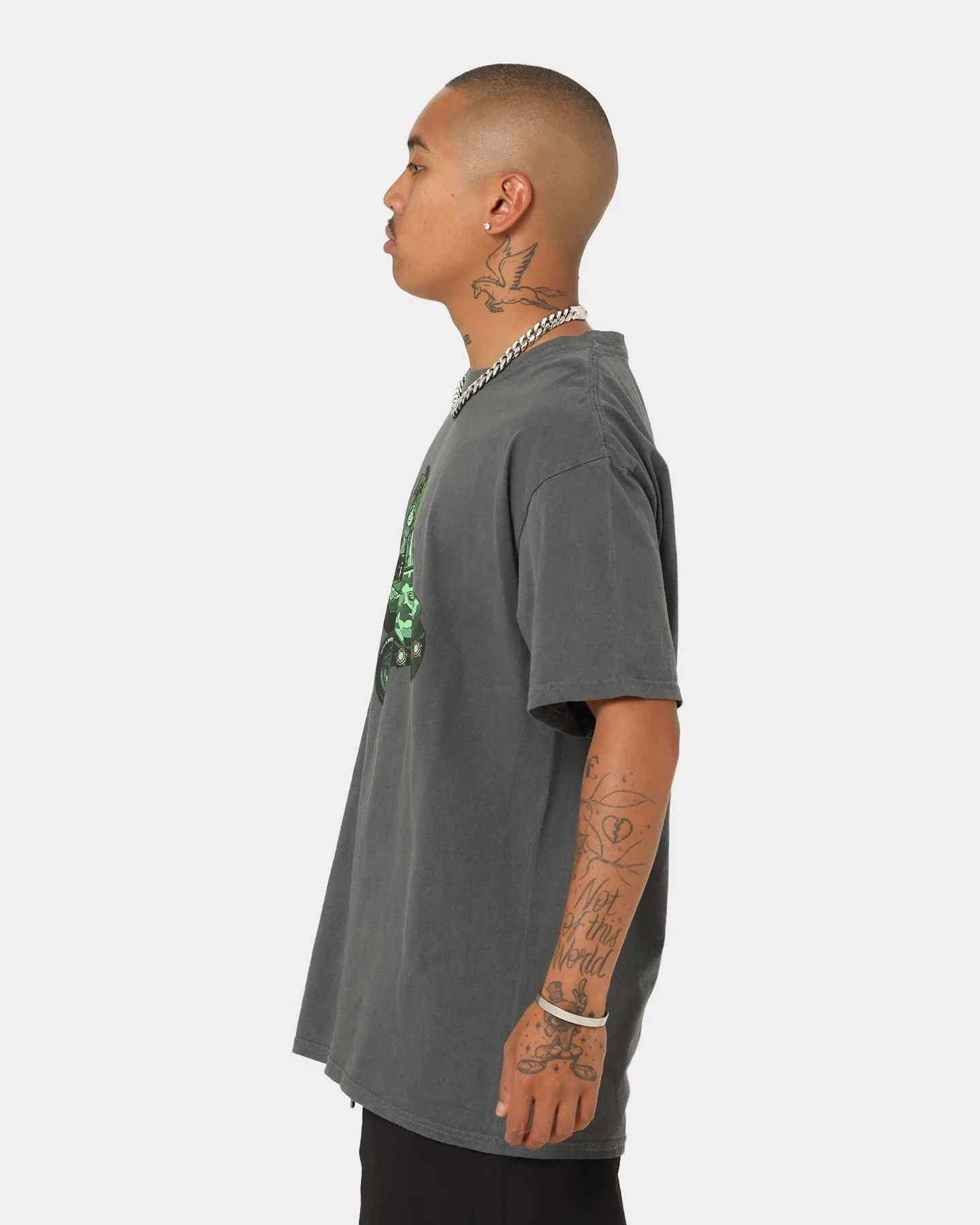 Gorillaz Green Geep T-Shirt Navy