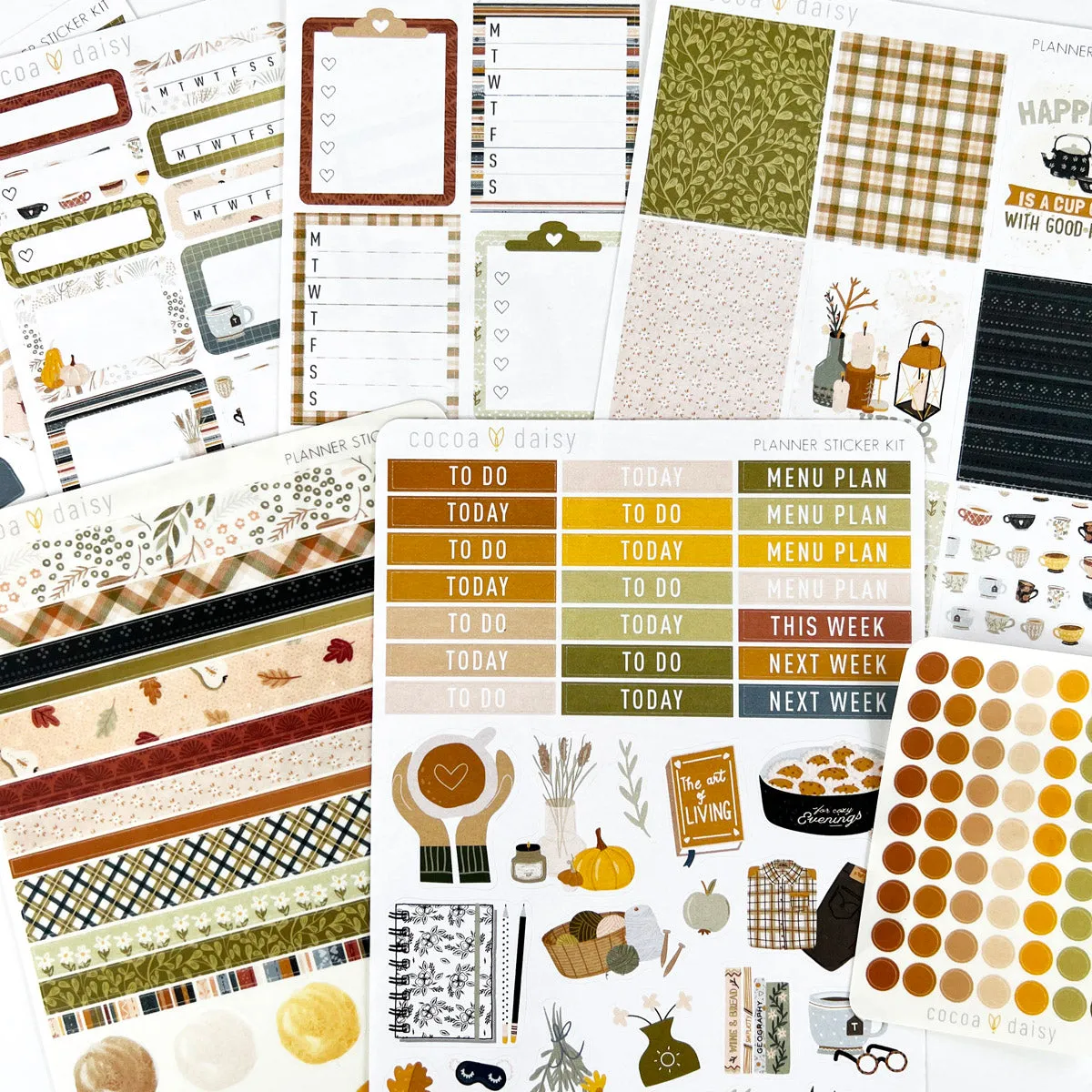 Home Sweet Home Planner Sticker Kit November 2023