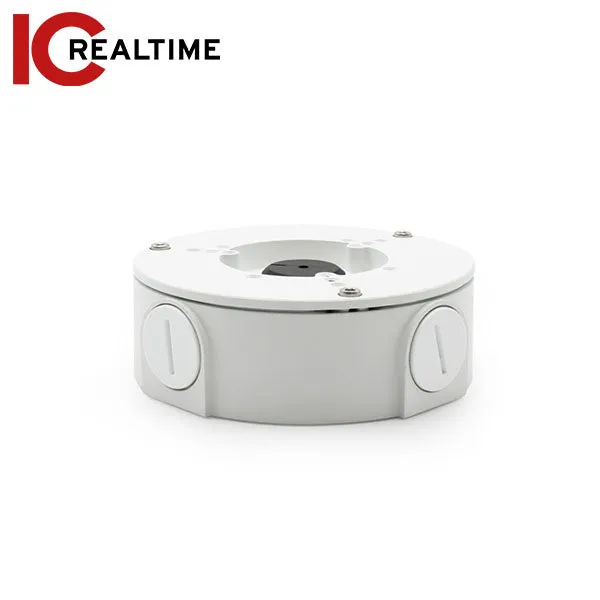 IC Realtime - MNT-JUNCTION BOX 1 / Round Junction Box For Mini Domes And Round Base Bullets