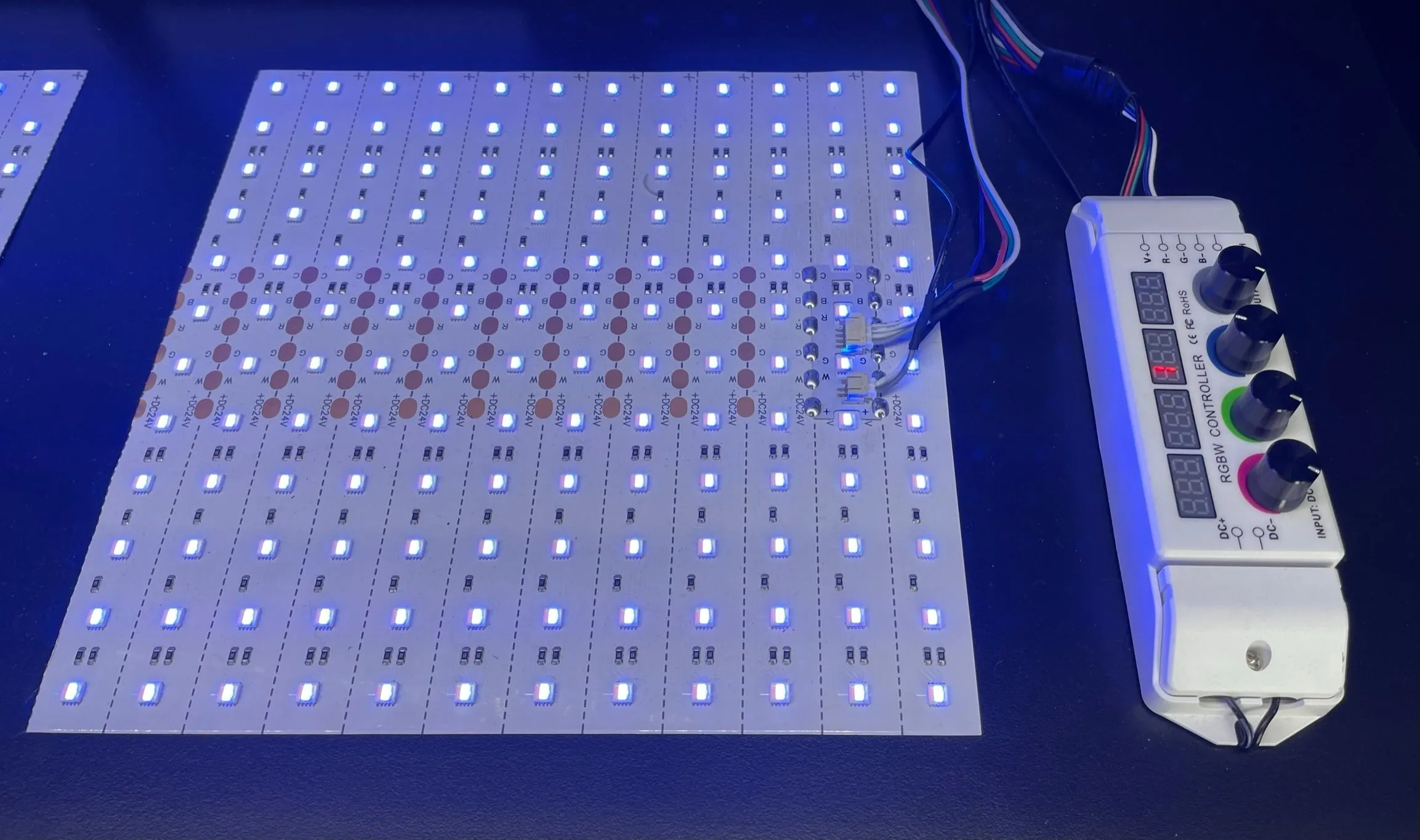 LED RGBCW-WW Flex Grid Light Sheet