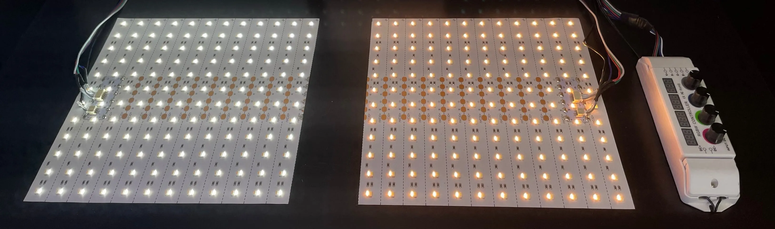 LED RGBCW-WW Flex Grid Light Sheet
