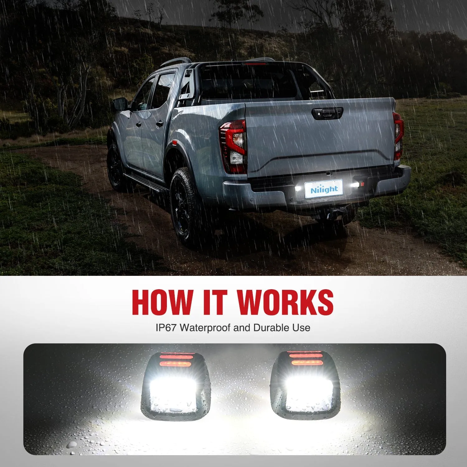 License Plate Lights Compatible with 2007 2008 2009 2010 2011 2012 2013 2014 2015 2016 2017 2018 2019 2020 2021 Nissan Frontier Navara D40 2007-2015 Titan Armada Xterra Red OLED Neon Tube