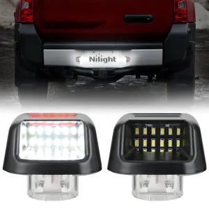 License Plate Lights Compatible with 2007 2008 2009 2010 2011 2012 2013 2014 2015 2016 2017 2018 2019 2020 2021 Nissan Frontier Navara D40 2007-2015 Titan Armada Xterra Red OLED Neon Tube