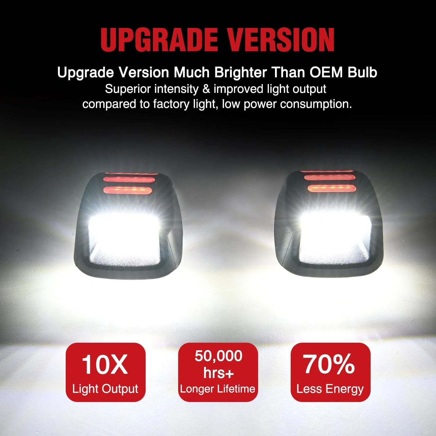 License Plate Lights Compatible with 2007 2008 2009 2010 2011 2012 2013 2014 2015 2016 2017 2018 2019 2020 2021 Nissan Frontier Navara D40 2007-2015 Titan Armada Xterra Red OLED Neon Tube