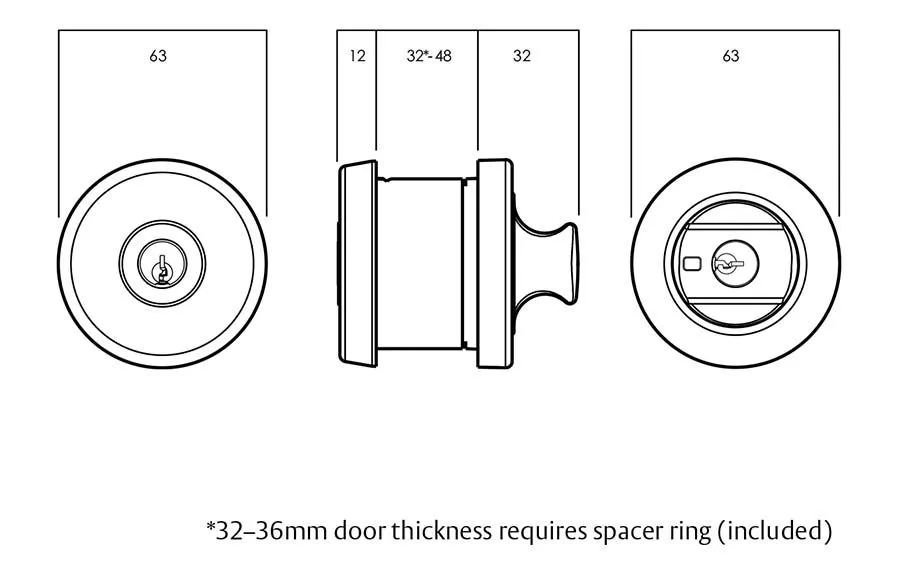 LOCKWOOD 005 LATCHING PARADIGM ROUND