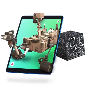 Merge Cube Augmented Reality STEM Toy - Educational Games for Learning Science, Math, Art and More in The Classroom and Home