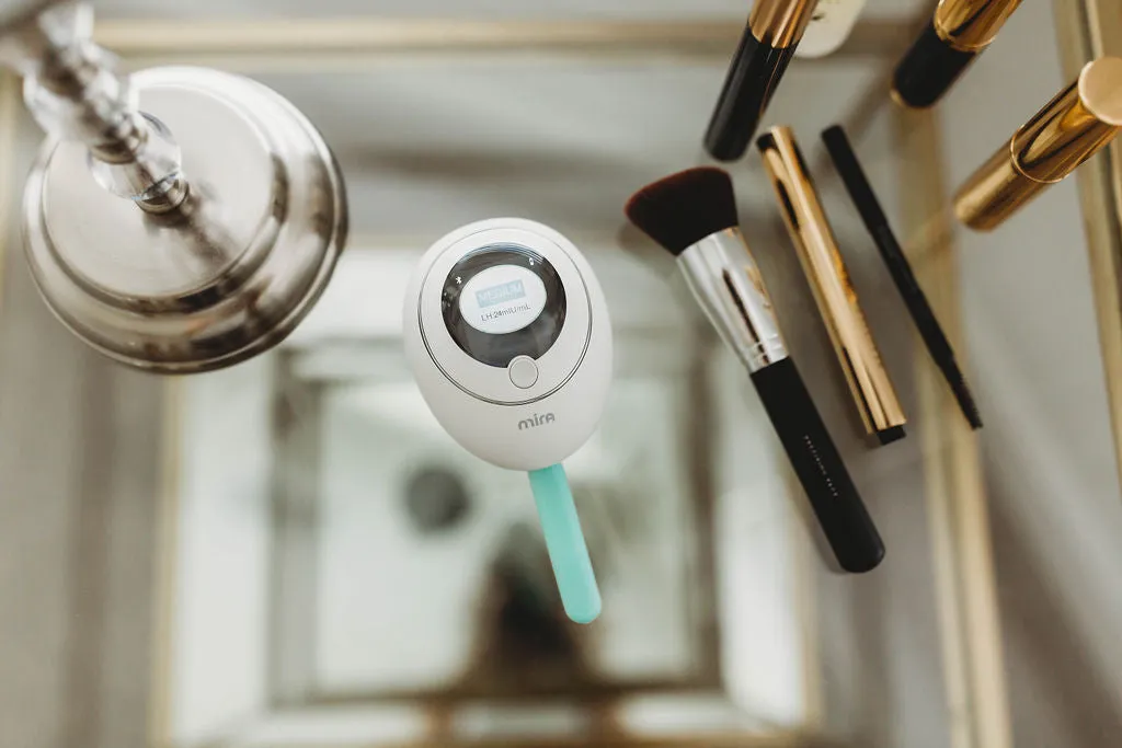 Mira Fertility Tracking Monitor Kit with 10 Ovulation Test Wands and Connected App, Patented Smart System Predicts Ovulation with Actual LH Hormone Concentrations