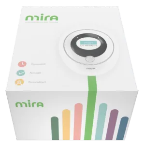 Mira Fertility Tracking Monitor Kit with 10 Ovulation Test Wands and Connected App, Patented Smart System Predicts Ovulation with Actual LH Hormone Concentrations