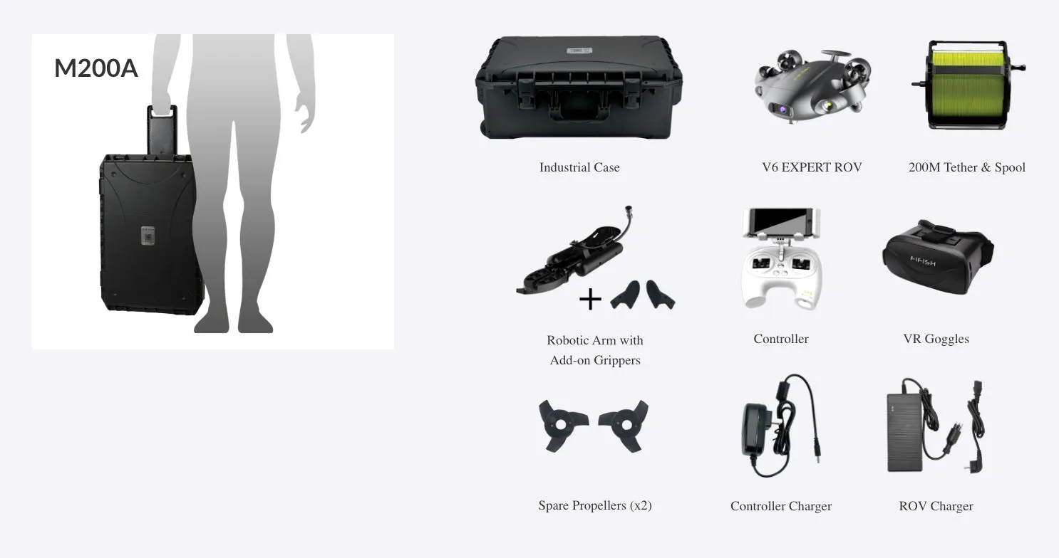 QYSea V6 Expert Underwater Drone