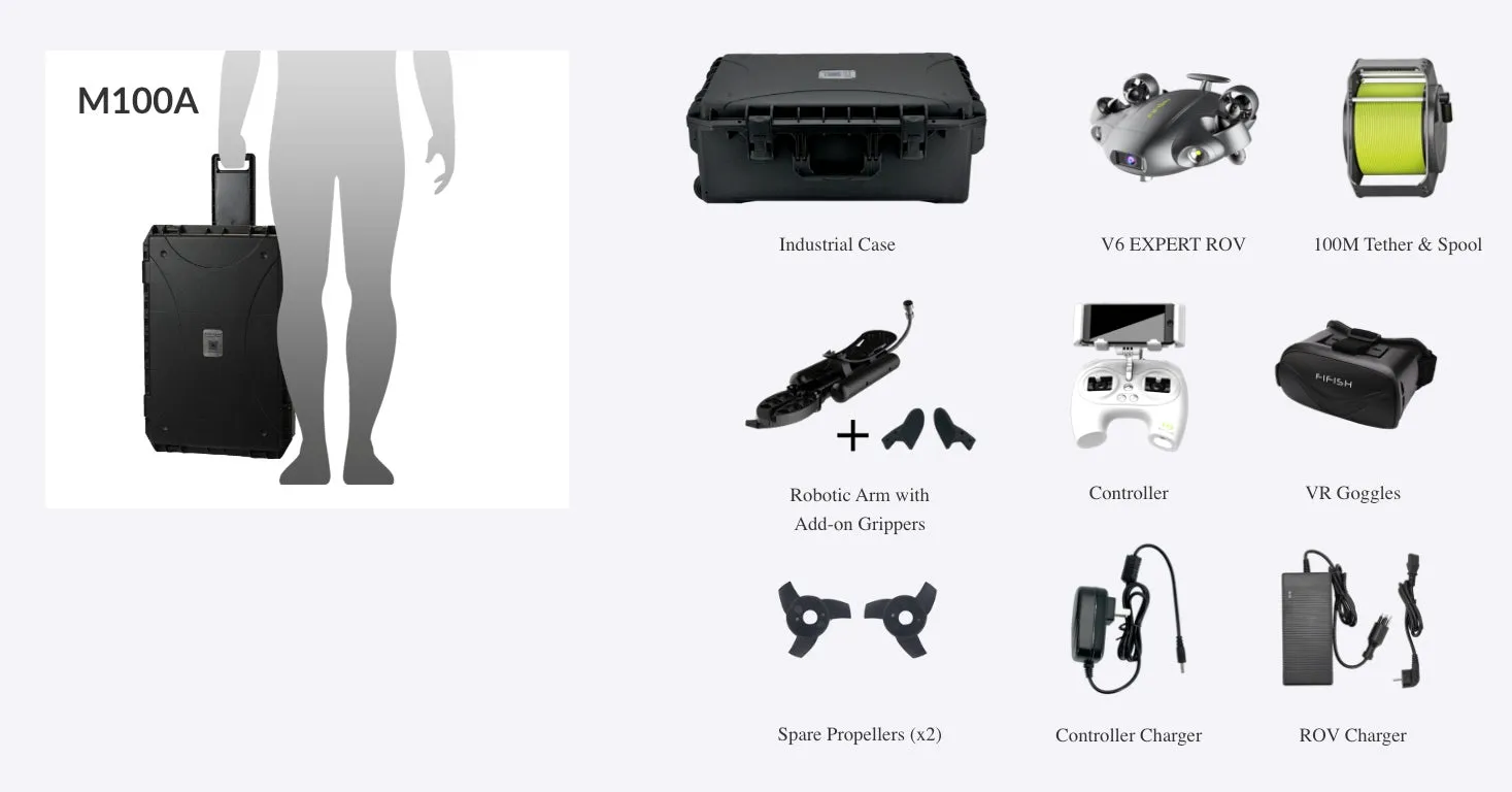 QYSea V6 Expert Underwater Drone