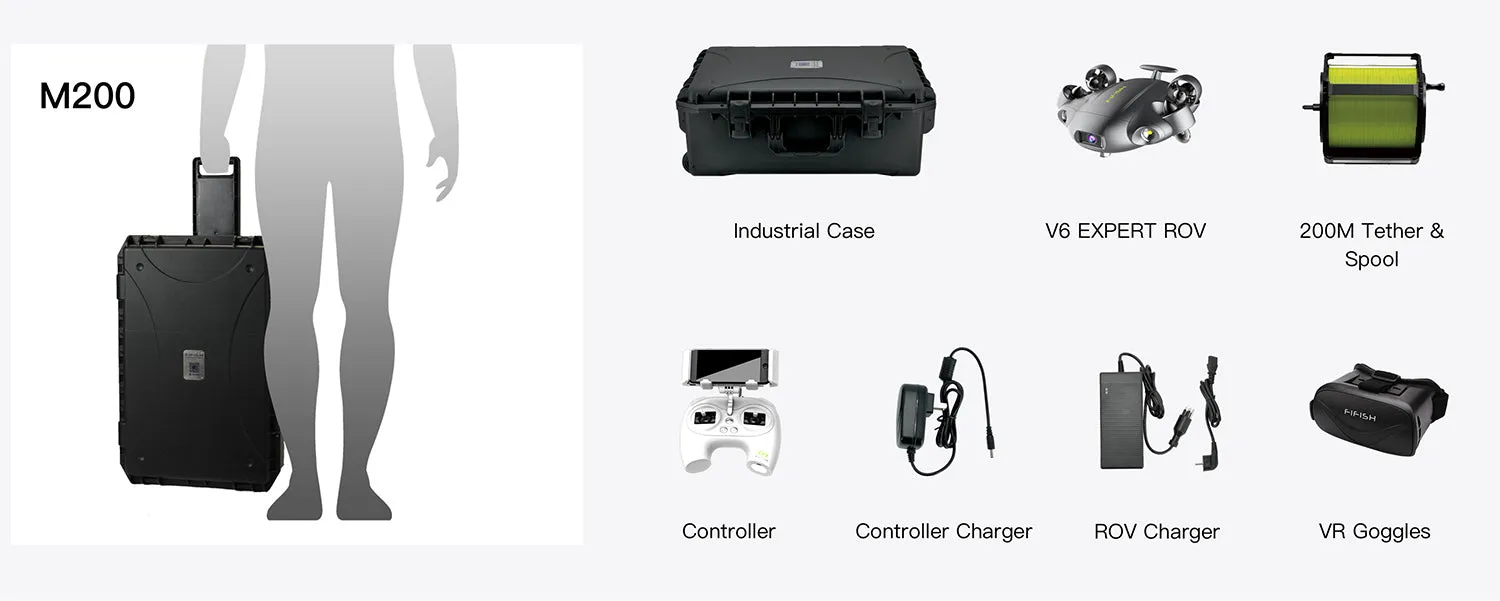 QYSea V6 Expert Underwater Drone