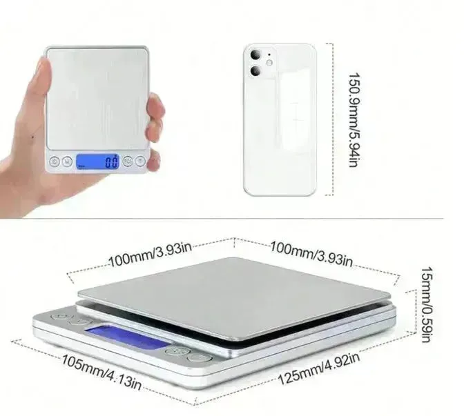 Superior Digital Platform Professional Scale 3000g/0.01g