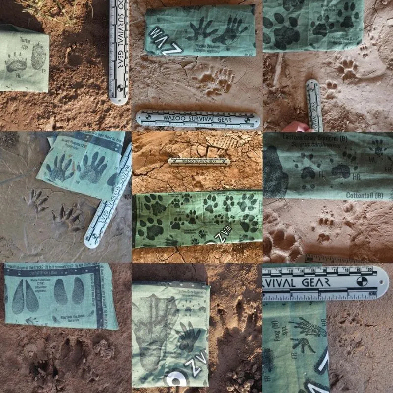 Tracking Bandana by Wazoo Survival Gear