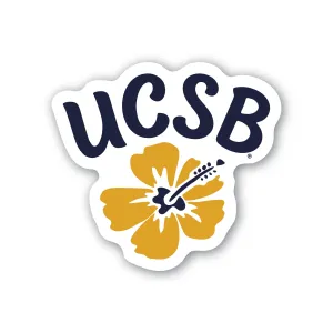UCSB Hibiscus Sticker