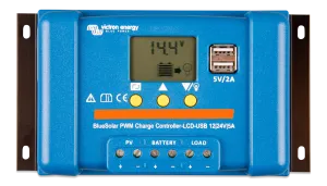 VICTRON BLUESOLAR PWM LCD-USB 12/24V-5A CHARGE CONTROLLER